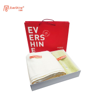 永亮毛巾轻新时尚面巾72*33cm+轻新时尚浴巾140*70cm 礼盒两条装/盒