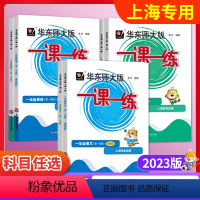 1年级上(语数英.语数英增强版)(6本) 小学通用 [正版]一课一练沪教版华东师大版一课一练一年级下册一课一练二年级下四