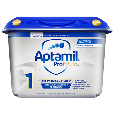 英国爱他美白金版1段奶粉0-6个月适用800g/罐