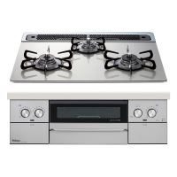 日本进口百乐满燃气灶WITHNA60嵌入式三眼灶煤气炉自动烤天然气PD-829WS-60GH