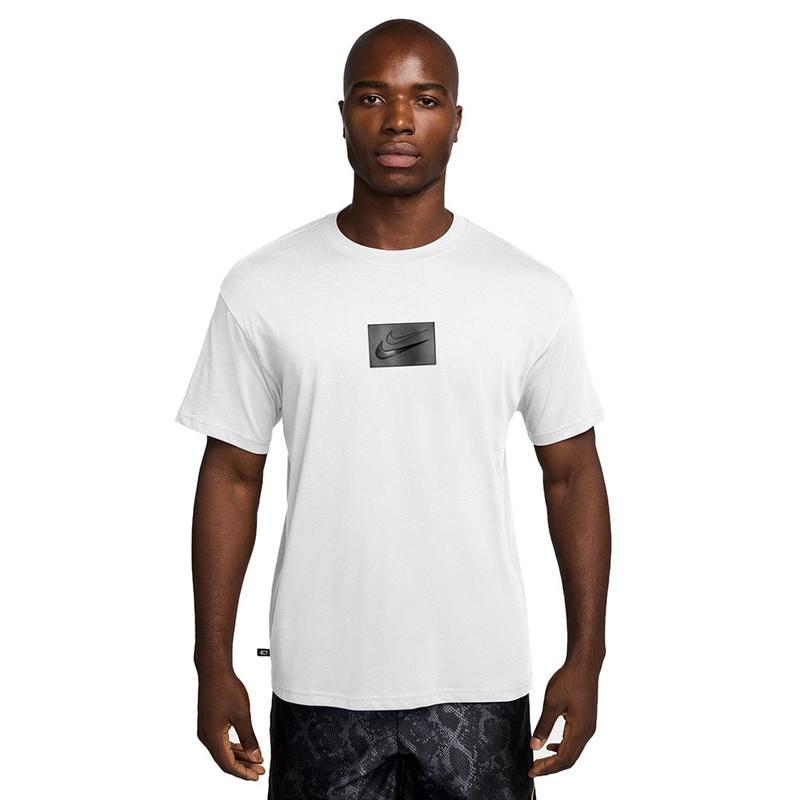 Nike宽松落肩男士篮球训练休闲T恤男款圆领短袖运动上衣