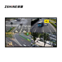 泽显 Zshine 55英寸液晶监控显示器 工业级4K高清监视器 安防视频监控显示屏 含壁挂支架 ZX-X55J