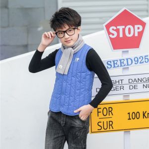 秋冬儿童棉马甲背心男童女童加厚保暖马甲中大童内外穿坎肩冬