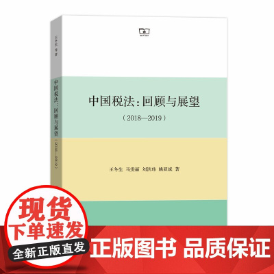 中国税法:回顾与展望(2018—2019) 王冬生 马雯丽 刘洪玮 姚亚斌 著 商务印书馆 正版书籍