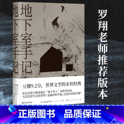 地下室手记 [正版]新东方罗翔 地下室手记 陀思妥耶夫斯基 图书高口碑译文 世界文学经典 俄国文学 世界名著 地下室笔记