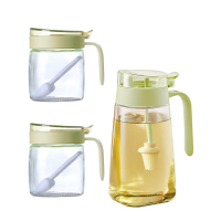 艾逸瑶选 晶萃系列油壶调味罐3件套CJ-21124