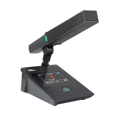 启诺QN-5566S鹅颈式短咪会议 无线话筒麦克风黑色(只)