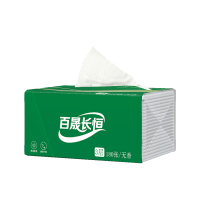 百晟长恒BSCH-C21D抽纸3层180抽每包 152mm*190mm 绿色