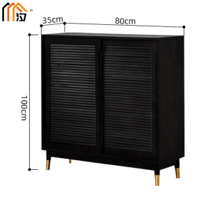 汐 鞋柜 烟熏黑 个