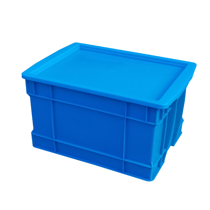 臻远ZY-SNXD-88收纳储物箱长方形物流中转箱带盖子 520*385*290mm