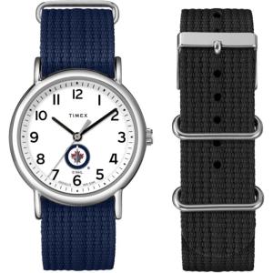 TIMEX天美时()多功能石英表防水30米休闲运动时尚百搭尼龙表带手表 initial