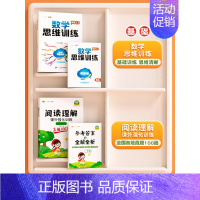 [阅读思维]数学思维训练+阅读真题100篇 小学二年级 [正版]数学思维训练升级版一年级二年级三年级上册下册四五六年级小