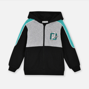 [1件3折]铅笔俱乐部秋冬新款男童外套中大童双层针织衫儿童休闲上衣