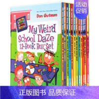 疯狂学校第二季12册盒装 [正版]疯狂学校第一季1-8册 英文原版 My Weird School 1-8 Book 校
