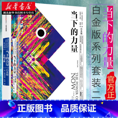 [正版]套装2册当下的力量+当下的力量实践手册(白金版) 埃克哈特·托利著 张德芬作序 青春心灵励志成功青年职场书籍