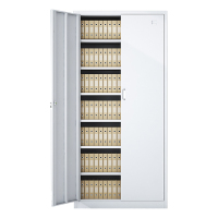 鑫升顺收纳柜财务档案柜资料柜加厚文件柜办公室带锁铁皮柜凭证柜七层