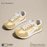 La Chessiers阿甘鞋女新款网面透气经典厚底鞋运动休闲鞋学生百搭板鞋ins潮