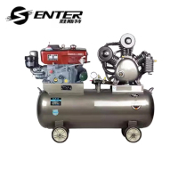 胜斯特V0.97/16高压补胎12P柴油空压机维修工具固定式车载打气泵133*54*98cm