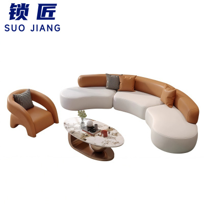 锁匠 接待沙发1+3+茶几套