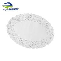 铂锜澳 椭圆花底纸100张/包/7.5*10.5cm