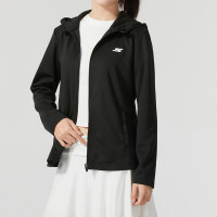 斯凯奇(Skechers)女装新款梭织连帽夹克时尚百搭运动外套P224W163-03K8 ZP