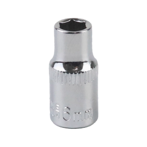立伟铁牛1/4六角短套筒6mm/个