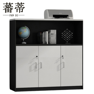 蕃蒂 文件柜3门 台