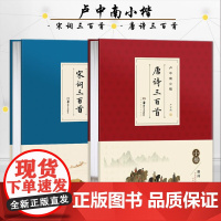 卢中南小楷唐诗宋词三百首 繁体简体对照 小楷品集 练字古诗词