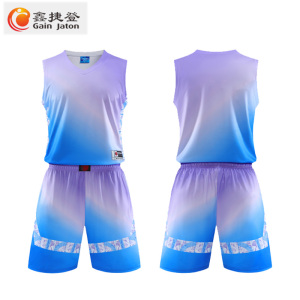 鑫捷登 可印字排汗吸湿篮球运动服AGRY-LY224211 1套