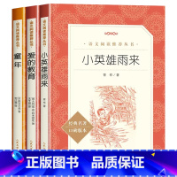 爱的教育+小英雄雨来+童年 [正版] 爱的教育 三年级四五六年级必读 亚米契斯原著人民文学出版社 6-8-9-12岁小学