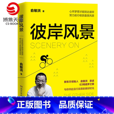 [正版]彼岸风景 俞敏洪自传 愿你的青春不负梦想 青春文学成功励志正能量鸡汤畅俞敏洪销书籍 书籍
