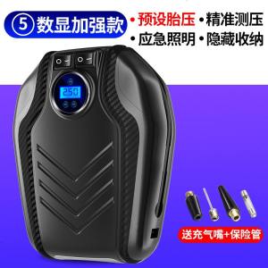 [补贴10%]车载充气泵小轿车便携式汽车电动轮胎多功能12v加气泵车用打气筒 数显加强款[预设胎压+充气+照明+测压]