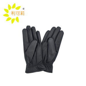 利可莉加绒保暖冬季女士真皮手套均码/双 均码