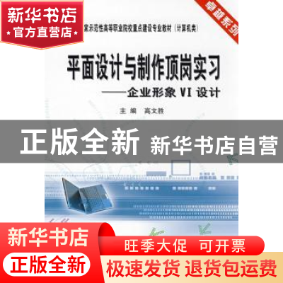 正版 平面设计与制作顶岗实习:企业形象VI设计 高文胜主编 天津大