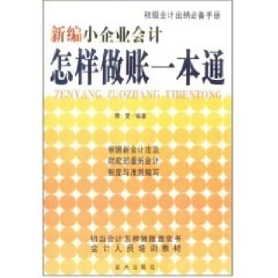 正版新书]新编小企业会计怎样做帐一本通雅雯9787801584304
