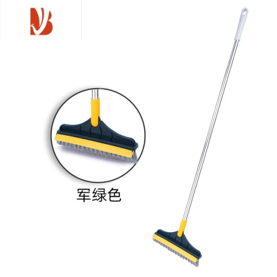 三维工匠地缝刷浴室洗墙厕所瓷砖刷硬毛地板刷无死角卫生间清洁刷地刷子