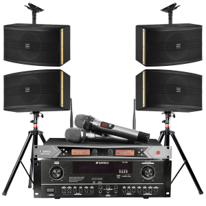 山水(SANSUI) 两对SP2-10套装家庭影院家用客厅会议室专业组合音箱电视KTV音响