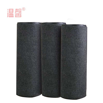 温馨 条纹防滑垫 灰色0.9*15m 卷