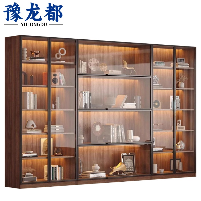 豫龙都书柜2m台