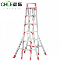 晨磊伸缩人字梯六步/个