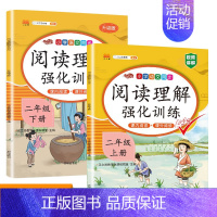 阅读理解上册+下册 二年级上 [正版]新版小学二年级上册下册语文专项训练全套人教版看图说话写话阅读理解看拼音写词语生字组