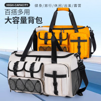 轻便时尚旅行包大容量干湿分离短途旅行收纳袋男款潮酷健身包
