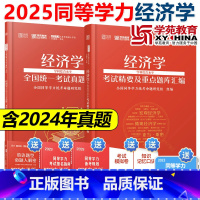 经济学 考试精要+真题解析 [正版]新大纲备考2025学苑红宝书 经济学 学科综合水平 同等学力 考试精要及重点题库汇编