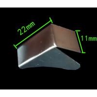 办公铁皮文件柜配件卡扣资料柜层板拖书架塑料隔板扣卡子 大1.1(15个)