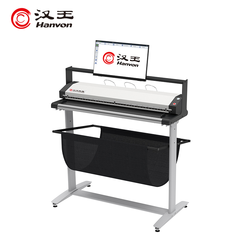 汉王(Hanvon)HanvonScan 36D国产大幅面扫描仪36英寸A0幅面 21.5英寸触摸屏支持脱机工程建筑图纸蓝图