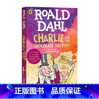 [正版]Roald Dahl Charlie and the Chocolate Factory查理和巧克力工厂英
