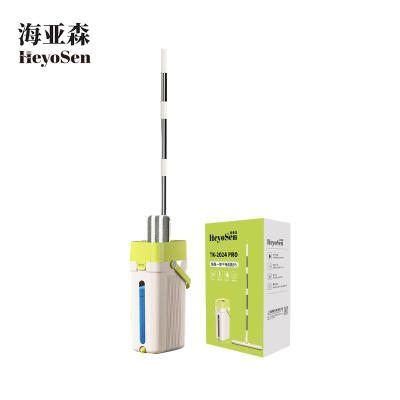 海亚森 TK-2024 pro款 拖把42cm宽 桶身47*26cm洗脱一体平板刮刮乐 (计价单位:套) 白色绿色