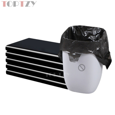 toptzy TZ5071222 垃圾袋家用手提式黑色袋子背心式垃圾袋 80*100cm 50只装