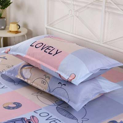 SleepyBear枕套成人枕头套一只装大号单人简约加厚学生宿舍枕芯套枕头皮