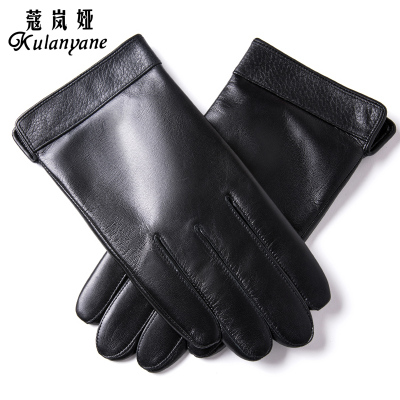 男式山羊皮触屏手套1878